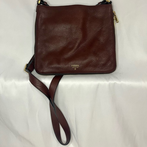 Fossil Handbags - Crossbody Fossil brown leather bag